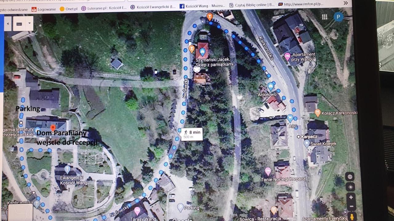 Pokoje Goscinne Przy Kosciele Wang. Karpacz Kültér fotó